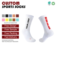 Nouveau design Chaussettes de basket-ball professionnelles pour adultes Elite Sports de plein air Chaussettes hautes respirantes absorbant la sueur