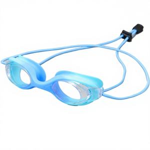 Lunettes de natation pour enfants Lentille en PC Bandeau élastique Étanche Silicone Anti-buée Modèle XF1000 - Product Image 1
