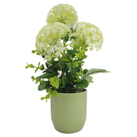 Tizen Factory – Branches de fleurs d'hortensia artificielles réalistes de haute qualité, faites à la main, imperméables, plantes artificielles modernes