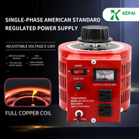 Régulateur de tension TDGC2 personnalisé 1000W 110V moteur monophasé cuivre 0-130V système de contrôle de température de courant alternatif réglable