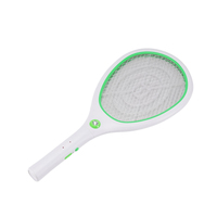 Fabrication professionnelle, raquette électrique anti-moustiques LED rechargeable 2 en 1 avec poignée anti-transpiration
