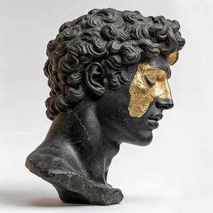 Statuette in Resina Personalizzate, Scultura d'Arte del <span class=keywords><strong>David</strong></span>, Busto Moderno di <span class=keywords><strong>David</strong></span> per Decorazione d'Interni, Regali Aziendali - Product Image 5