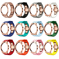 Edelstahl-Uhrengehäuse mit Gummiband-Modifikationskit für Swatch AP Royal Pop Armband für AP Swatch Collab Royal Pop Armband für Swatch