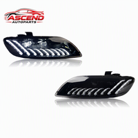 Kit de modernisation de phares à LED avec projecteurs, feux de jour et clignotants séquentiels pour Audi Q7 2006-2015