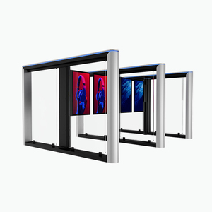 21.5-inch LCD Screen Panel Custom <b>Access</b> Module Office <b>Access</b> <b>Control</b> System Aluminum Alloy Gym Swing Face Recognition Turnstile - Product Image 1