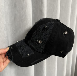 Gorra de Béisbol Casual de Moda Coreana con Pedrería Personalizada, Gorra Versátil para la Calle - Product Image 3