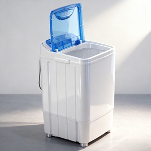 Mini lave-linge semi-automatique portable pour chaussures, économie d'énergie, cuve intérieure en acier inoxydable, lave-linge pour vêtements - Product Image 6