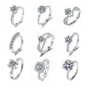 Anillo Abierto <span class=keywords><strong>de</strong></span> Cobre con Circonita Cúbica <span class=keywords><strong>de</strong></span> 1 Quilate, Diseño <span class=keywords><strong>de</strong></span> Ocho Corazones y Ocho Flechas, Regalo <span class=keywords><strong>de</strong></span> Boda o Compromiso para Mujer, Superventas <span class=keywords><strong>de</strong></span> Moda - Product Image 1