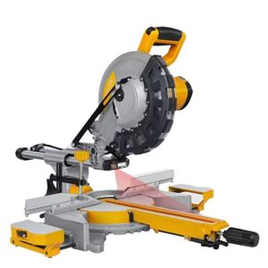 Scie à onglets électrique de <span class=keywords><strong>8</strong></span>/12 pouces Scie à onglets électrique de haute précision pour coupe-métal travail du bois et applications multiples - Product Image 1