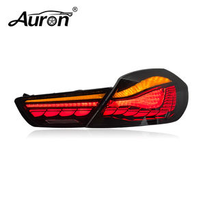 Luz Trasera de Lente Transparente Nueva para Serie 6 F06 F12 F13 2010-2016, Diseño Escama de Dragón GTS LED, Enchufar y Usar, Luz de Freno y Direccional - Product Image 1