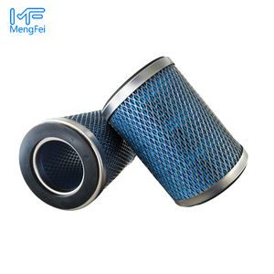 Mfiltration Filtre à air et huile de dépoussiérage de papier de pâte de bois bleu plissé ignifuge - Product Image 2