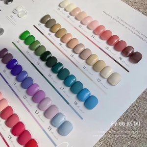 48-Color Nude UV <b>Nail</b> <b>Gel</b> Polish <b>Set</b> 2024 New Environmental Protection Glue Tasteless <b>Nail</b> Shop Special - Product Image 5