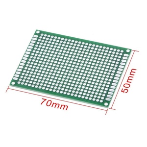 <span class=keywords><strong>PCB</strong></span> nguyên mẫu Hội Đồng Quản trị hai mặt <span class=keywords><strong>PCB</strong></span> <span class=keywords><strong>Proto</strong></span> Hội Đồng Quản Trị cho Diy Hàn Breadboard 5cm x 7cm phổ bảng mạch in - Product Image 2