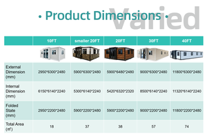 <span class=keywords><strong>Casa</strong></span> Container Espandibile Prefabbricata Stile Resort Residenziale Spazio Abitativo ad Efficienza Energetica <span class=keywords><strong>Casa</strong></span> con 3 Camere da Letto - Product Image 5