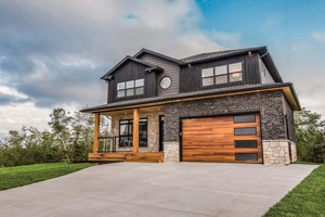 住宅用エネルギー効率の良い自動住宅用アルミニウムガラス断面ガレージドア - Product Image 4