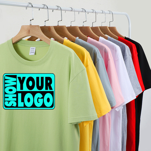 Camiseta de algodón 100% de alta calidad, diseño liso en blanco de 180gsm para hombres, Impresión de etiquetas y etiquetas oscilantes gratis - Product Image 2