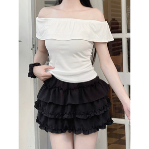 Jupe plissée décontractée pour femmes, taille plus, style coréen, 100% coton, marque privée, fabrication au Vietnam, qualité supérieure, MOQ faible - Product Image 2