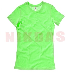 Precio al por mayor Hombres Color verde Bella Canvas 3001 Unisex Camiseta de manga corta Camiseta de algodón transpirable - Product Image 6