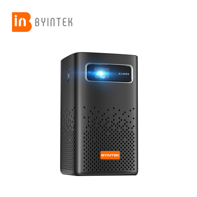 For P20 Smart DLP Pico Projector 4K Ready 300 Lumens Built-in Battery LED Speakers Portable Home Theater Android WIFI