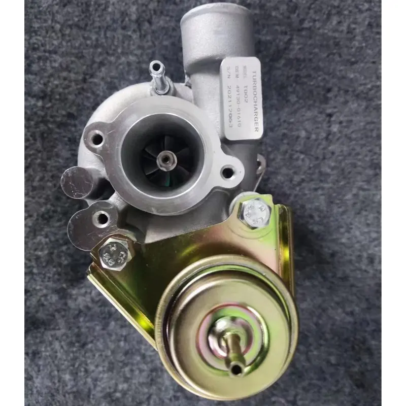 TD02 Turbocharger 49130-01610 MR312649 MR188528 15a054 untuk Mesin Diesel Pajero Mini 4A30 1,6l