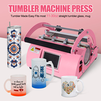 Machine de Sublimation Multifonctionnelle pour Tasses et Gobelets à Transfert Facile, Presse à Chaud pour Impression DIY 11Oz 16Oz 20Oz 30Oz