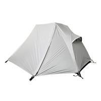 Tente de glamping extérieure personnalisable à double porte, imperméable, résistante à la pluie, ultralégère, abri de camping en forme de dôme, équipement de qualité supérieure