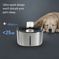 Bouteille d'eau pour animaux de compagnie, bouteille à boire en acier inoxydable, étanche, portable, automatique, intelligente, 3 en 1, pour chat et chien, avec minuterie