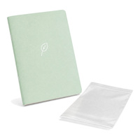 Carnet A5 personnalisé à couverture souple en cuir PU, pages lignées couleur pastel, idéal pour l'écriture des étudiants
