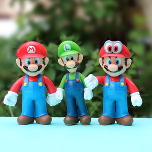 Jouets d'anime japonais, figurine de poupée d'anime, 5 pièces, ensemble de figurines d'<span class=keywords><strong>action</strong></span> en PVC Super Mari0 <span class=keywords><strong>Bros</strong></span> pour la promotion - Product Image 2