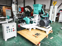 Machine extrudeuse de granulés pour aliments flottants pour poissons CE, fabricant d'aliments pour poissons, machine à fabriquer des aliments flottants pour poissons