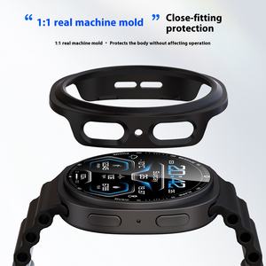 Tschick PC étui pour Samsung <span class=keywords><strong>Galaxy</strong></span> <span class=keywords><strong>Watch</strong></span> 8 40mm 44mm accessoires cadre creux protection dur pare-chocs montre 8 40mm 44mm couverture - Product Image 5