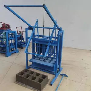 Máquina de bloques de yeso, soporte de vídeo hidráulico, Material cuadrado automático, fabricación de ladrillos sin procesar