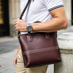 Fabricant de sacs de messager pour hommes <span class=keywords><strong>17</strong></span> <span class=keywords><strong>pouces</strong></span> étanche vintage mallette en <span class=keywords><strong>cuir</strong></span> sacoche pour <span class=keywords><strong>ordinateur</strong></span> portable sacoche pour bureau d'affaires - Product Image 6