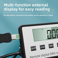 Digital Display Scale External Machine Tool Equipment Grating Ruler Dual-Purpose Displacement Positioning Sensor High Precision