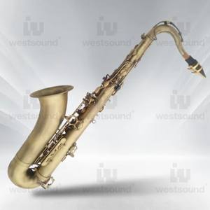 Saxofón Tenor de Venta Directa de Fábrica, Instrumento de Viento para Principiantes, Afinación Bb, Trompeta Occidental de Latón, Tono <span class=keywords><strong>Eb</strong></span>, Material de la Cabeza de Latón - Product Image 4