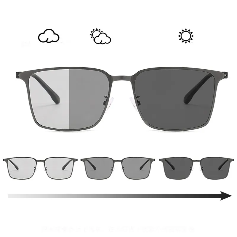 SKYWAY-gafas de sol polarizadas para hombre, lentes de sol polarizadas fotocromáticas con visión nocturna y de día cuadrada