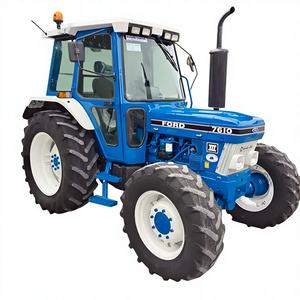 Tracteur agricole 2 roues motrices de haute qualité, nouveau modèle, très demandé, tracteur Ford 7610, moteur diesel 4 cylindres, 80 CV, pompe - Product Image 1