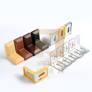 Kinnet L-Shaped Plastic Corner Bracket 90 Degree Right Angle Support For Cabinet Shelf Fixing Durable Connector - Product Image 1