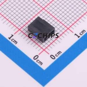 M7567-05 Shorting Cap / Jumper Cap P=2.54mm Connector 2.54mm Open Top Type 3A - Product Image 1