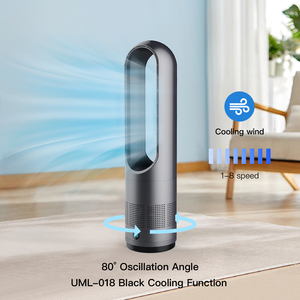 2025 New Smart <b>Fan</b> and Heater Dual Purpose Office Home Indoor Portable Bladeless With <b>Remote</b> <b>Controller</b> Bladeless <b>Fan</b> Heater - Product Image 5