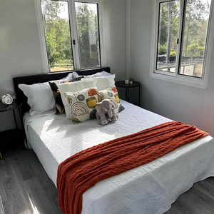 Fábrica de China, venta al por mayor, casa contenedor extensible, 4 dormitorios, pequeña casa prefabricada para uso de oficina y hotel para la temporada de verano - Product Image 3