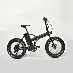 20 인치 단계 250w 도시 접이식 접이식 전기 자전거 자전거 지방 타이어 전기 자전거 성인