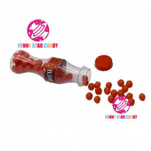 Bonbons en gros en <span class=keywords><strong>bouteille</strong></span> de soda de petite taille OEM, trois couleurs, saveur orange, citron, cola, bonbons sucrés enrobés de sucre, bonbons moelleux Mylikes - Product Image 3