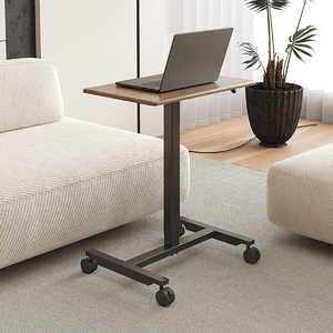 Podium Wohn accessoires Modernes Design Weiß Höhen verstellbar Mobile Laptop Tisch brems rollen Tragbarer rollender Computerst änder - Product Image 1