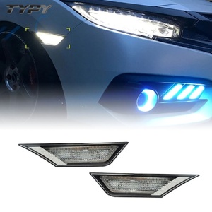 Feux de jour LED latéraux pour Honda CIVIC 2016-2020, fabriqués par Fender - Product Image 1