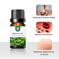 Huile essentielle de Melissa biologique 100% pure Huile de Melissa naturelle pour le massage de la peau Aromathérapie Diffuseur Fournisseur OEM