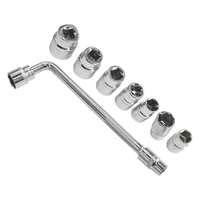 Jeu de douilles de 10 pièces Outils à main OEM personnalisables pour la réparation automobile avec emballage rigide