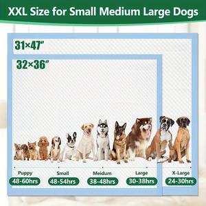 Vente en gros OEM Paquet et taille de coussinets d'entraînement jetables étanches pour chiens et chiots - Product Image 4