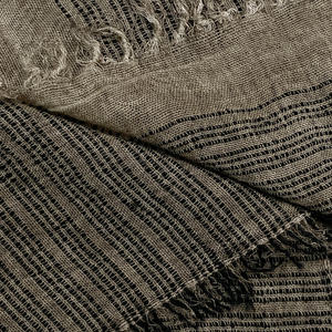 Wholesale Ethnic Fashion Viscose <strong>Sarees</strong> Khimar Hijabs Muslim Women Sudanes Woman Toub Stripes Headscarf Whiskers Shawl Hand Dye - Product Image 4