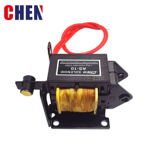 כמו-10 1.5kgf 14.7N שבץ 10mm <span class=keywords><strong>AC</strong></span> למינציה לדחוף למשוך סוג אלקטרומגנט סולנואיד - Product Image 5